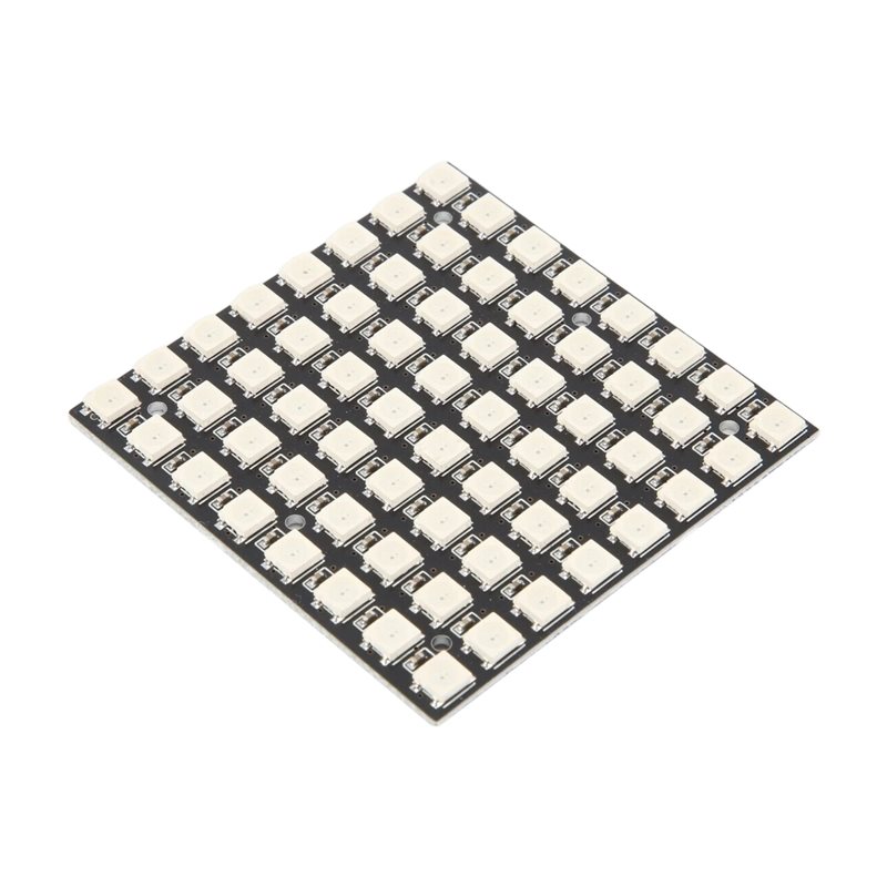 Rgb Led Matrix 8X8 - AT82-WS2812 LED 5050 RGB 8X8 LED-Matrix