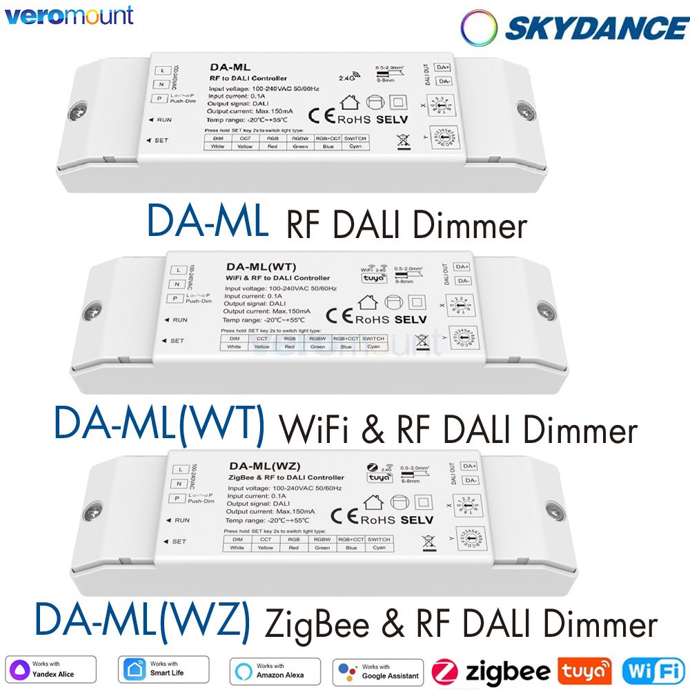 Zigbee Coordinator Stick - Skydance WiFi ZigBee 2,4G RF DALI