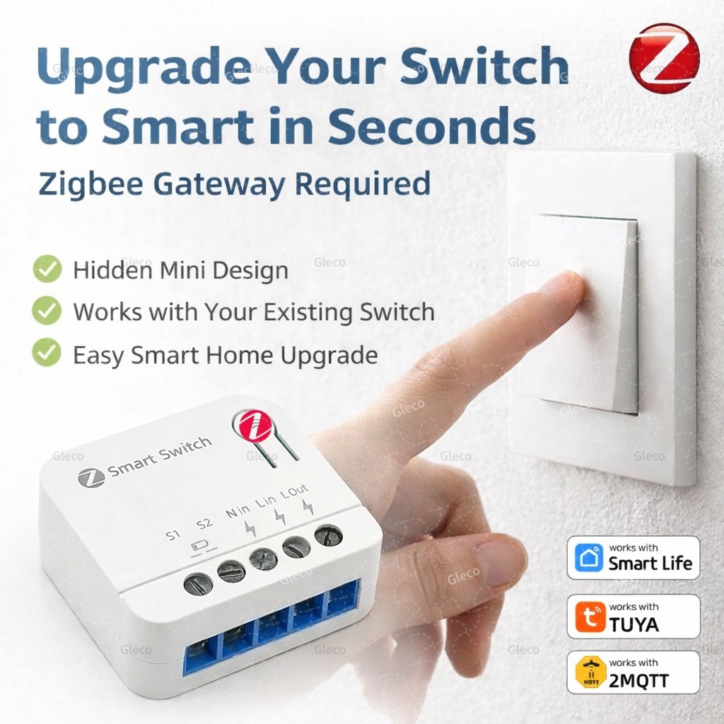 Diy Home Automation Hub - ZigBee Tuya Smart Switch Modul Mini