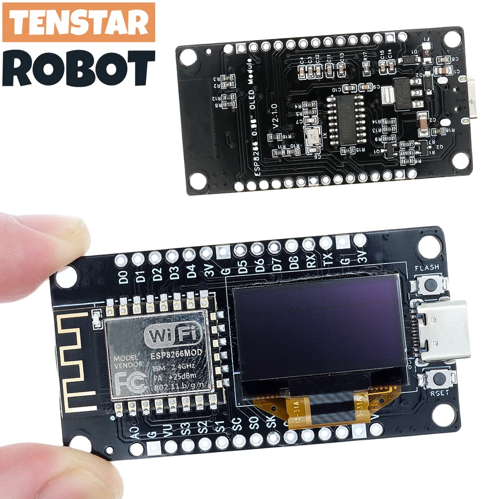 Esp8266 Nodemcu Board - NodeMCU ESP8266 V3 Entwicklungsboard mit 0,96