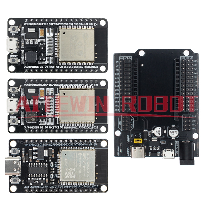 Esp8266 Nodemcu Board - ESP32-Entwicklungsboard 30PIN Typ-C/Micro USB CH340C/CP2102/CH9102 WiFi+Bluetooth