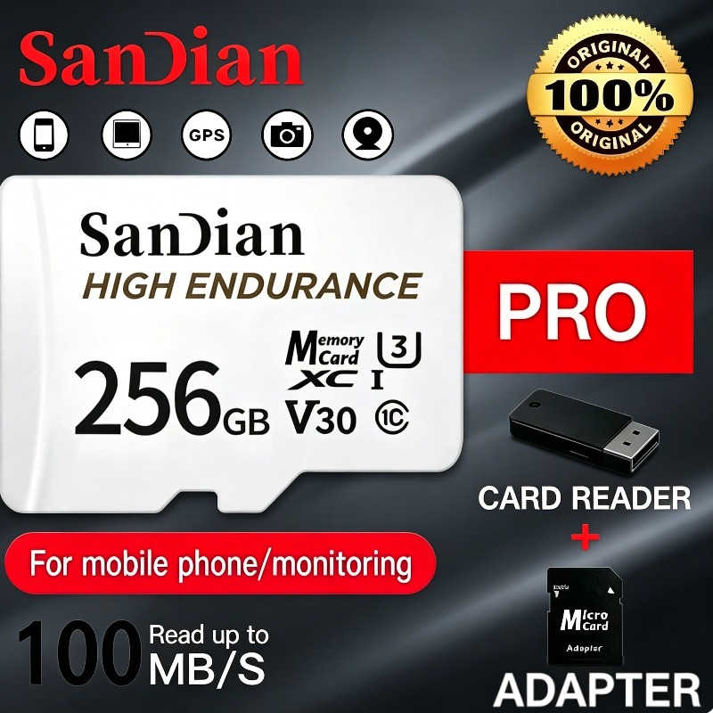 Home Assistant Sd - SANDIAN Professionelle Speicherkarte für Dashcams oder