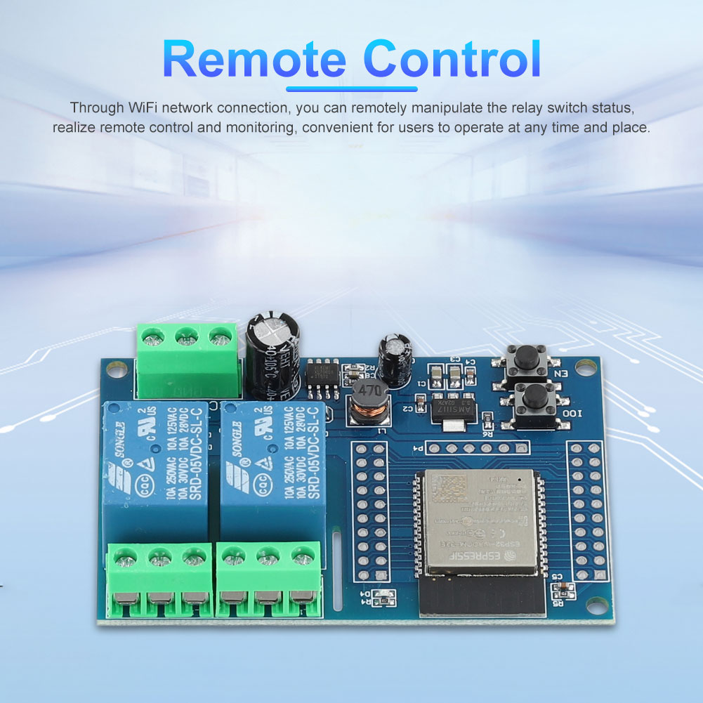 Relay 8 Channel Board - ESP32 WIFI Bluetooth-kompatibel BLE Relais Modul