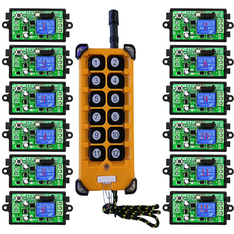 Home Automation Diy - 3000M Long Range DC12V 24V 1CH