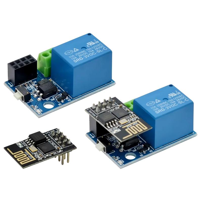 Home Automation Diy Projects - ESP8266 ESP-01S 5V WLAN-Relaismodul Drahtloses Fernschaltgerät