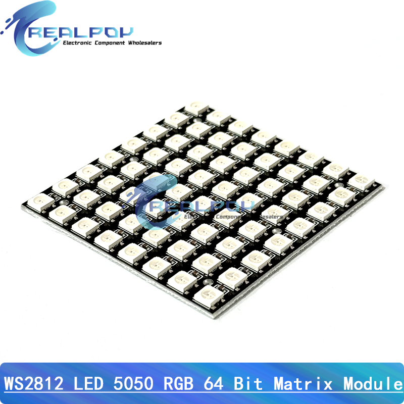 WS2812 LED 5050 RGB 8x8 64 Bit – Rgb Led Matrix 8X8 Bewertung und Preis