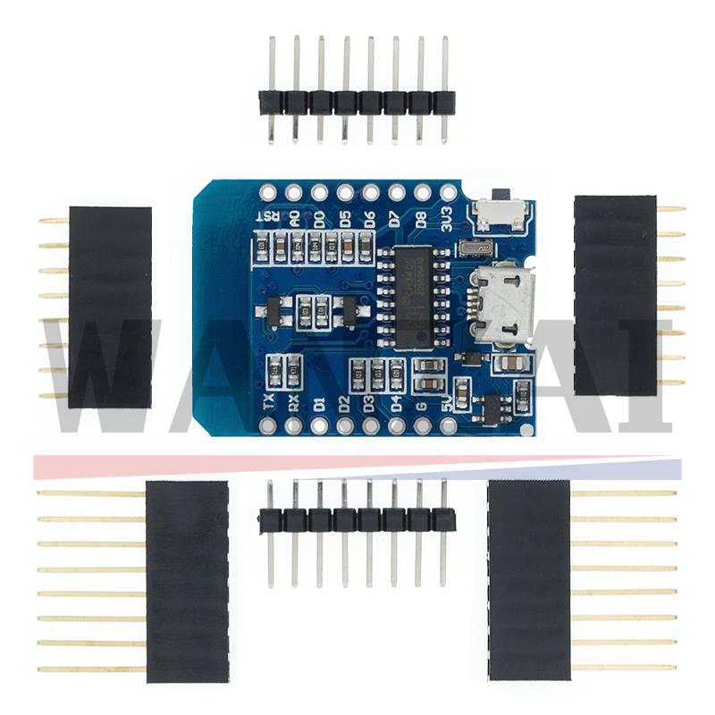 WeMos D1 Mini Pro V3.0.0 Bytes – Esp8266 Nodemcu Board Bewertung und Preis