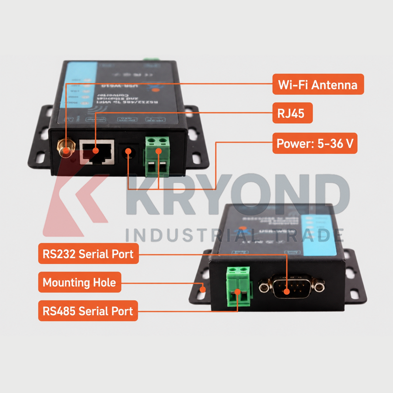 USR-W610 RS232 RS485 Serieller – Diy Home Automation Server Bewertung und Preis