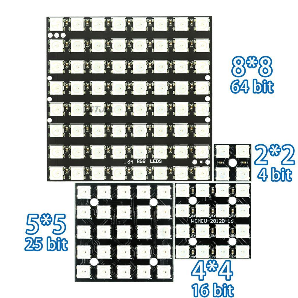 WS2812 LED 5050 RGB 8x8 4 16 2 – Rgb Led Matrix 8X8 Bewertung und Preis