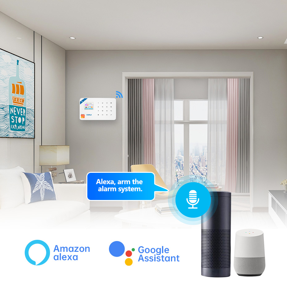 KERUI Sicherheit Alarm System  – Smart Home Automation Diy Bewertung und Preis