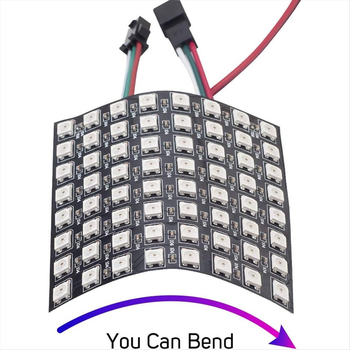 A36R WS2812B Punktmatrix-Bilds – Rgb Led Matrix 8X8 Bewertung und Preis