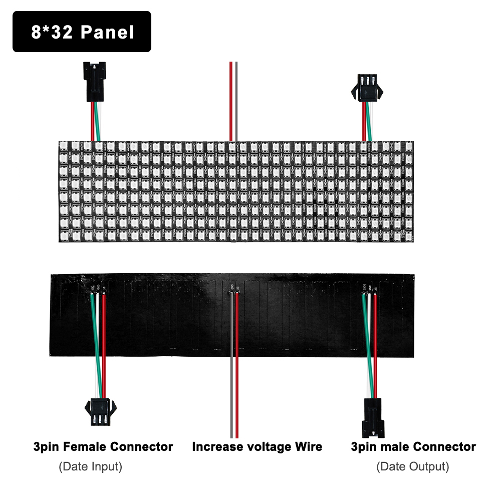 DC5V WS2812B 5050 RGB SMD Flex – Rgb Led Matrix 8X8 Bewertung und Preis
