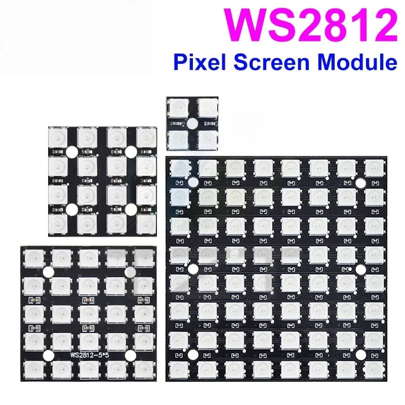 NEUE WS2812 LED 5050 RGB 8x8 L – Rgb Led Matrix 8X8 Bewertung und Preis